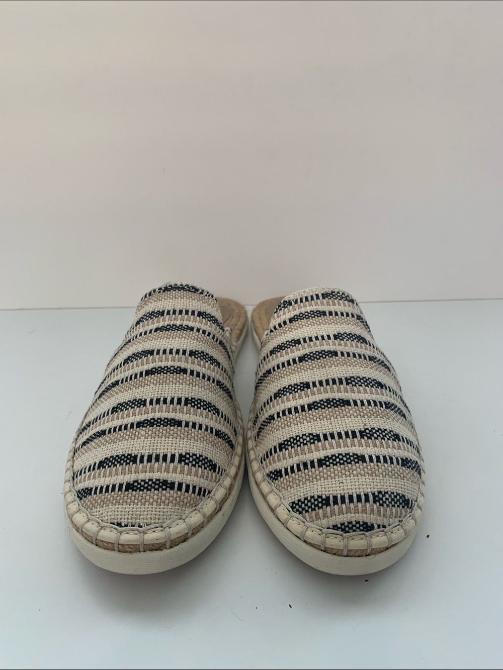 SeaVees Ocean Park Mule Women's Size 7 Slip-On Casual Canvas Shoes 7